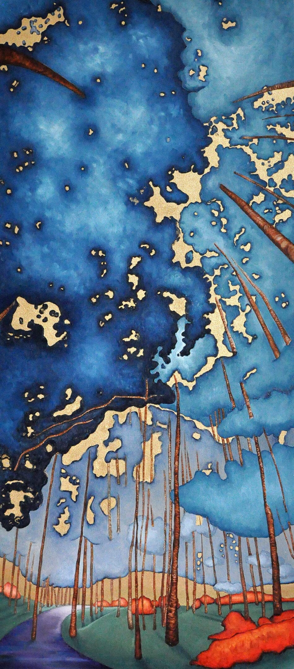 Libby-Page-Blue-125x55cm-oil-and-gold-leaf-on-canvas-2020_W1024px