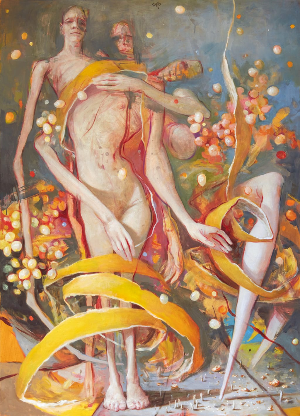 Mathias Roloff_In The Thicket Of Allures_oil on canvas_2020_140x100_Photographer Jessica Grossmann_W1024px
