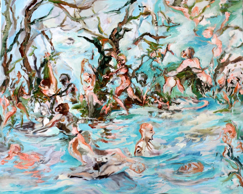 TijanaTitin_Tide of Nowness, 2020 Oil on canvas 80x100cm_1024px